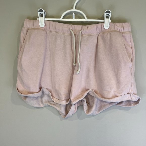 🌿4/$35🌿 H&M Pink Cotton Shorts (L) - Picture 2 of 5